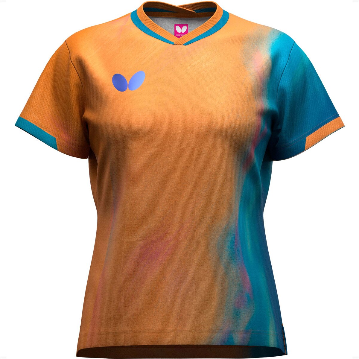 Butterfly Table Tennis - Infiria Lady Shirt - Orange - Front